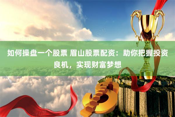 如何操盘一个股票 眉山股票配资：助你把握投资良机，实现财富梦想